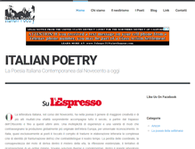 Tablet Screenshot of italian-poetry.org